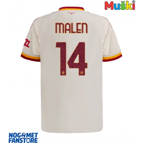 AS Roma Donyell Malen #14 Gostujuci Dres 2026-27 Kratak Rukav